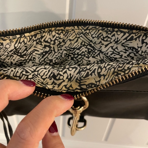 Rebecca Minkoff Mini Mac Black and Gold Bag - Picture 5 of 8